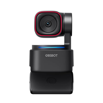 OBSBOT Tiny 3 Lite AI-Powered 4K PTZ Webcam with AI-Powered Tracking (OWB-2410-CE) Front View
