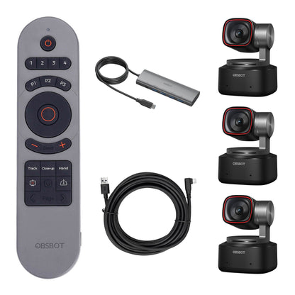 OBSBOT Tiny 2 Multi-Cam Webcam Streaming Production Combo