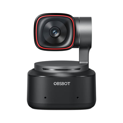obsbot Tiny 2 PTZ 4K Webcam with AI-Powered Tracking (OWB-2204-CE) Front View