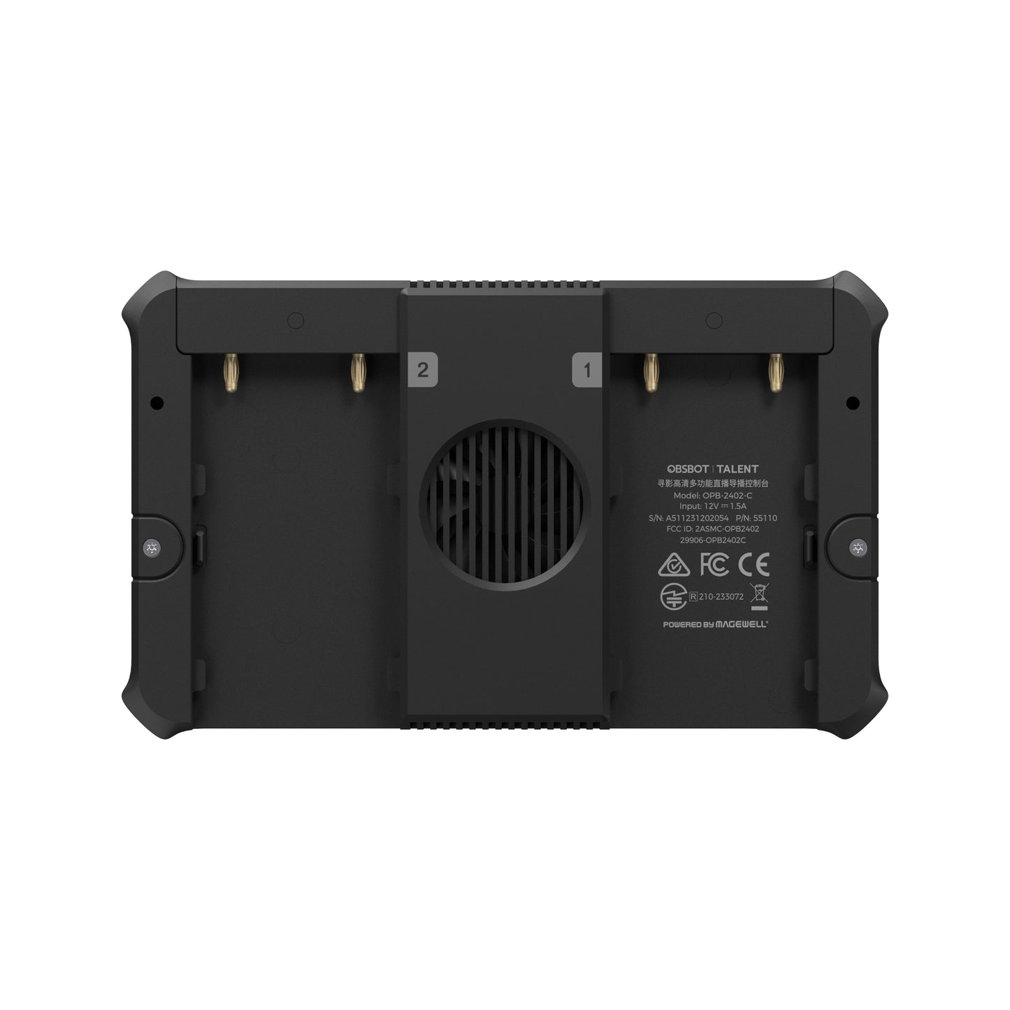 OBSBOT Talent All-in-One Production & Live-Streaming Portable Studio (OPB-2402-C) Rear View