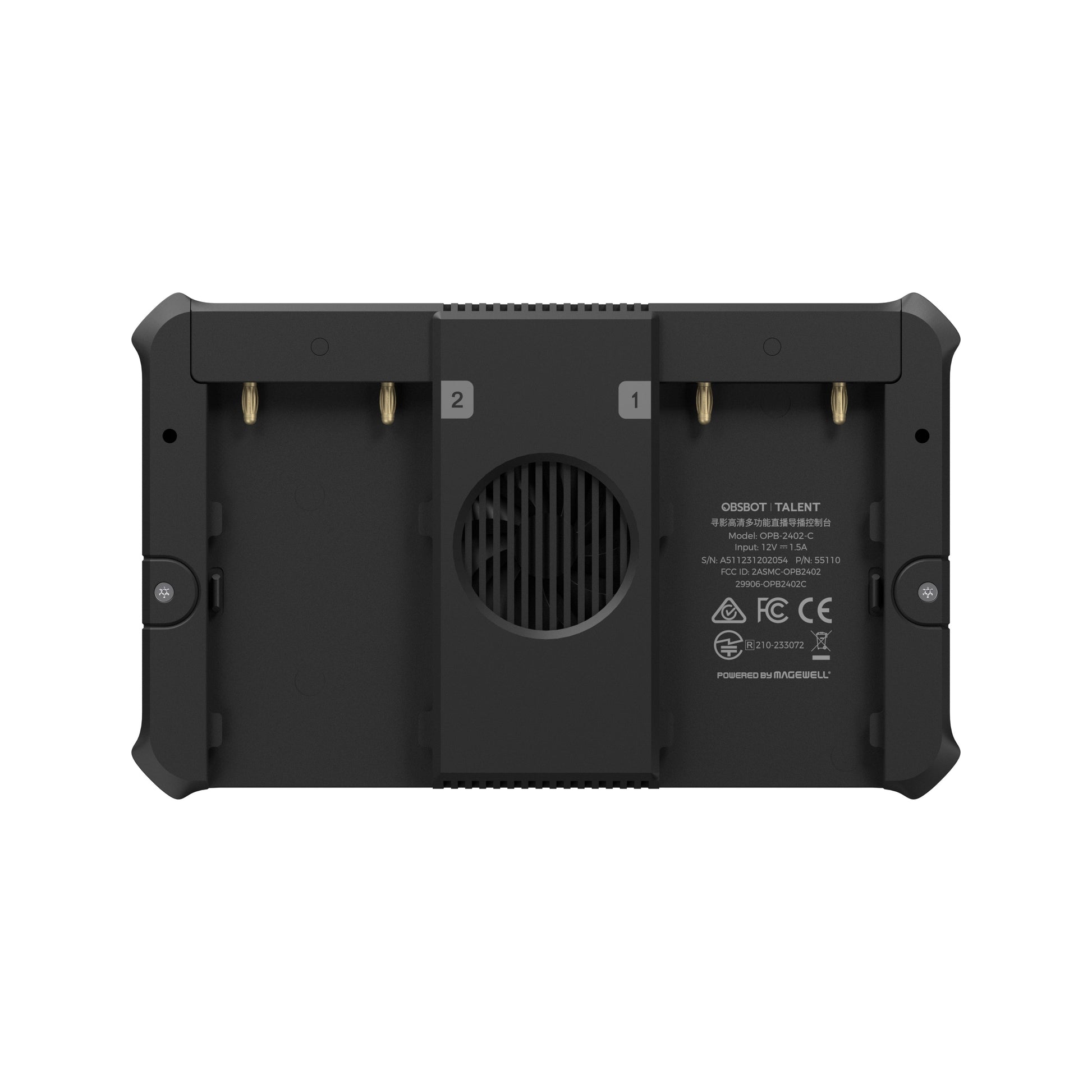 OBSBOT Talent All-in-One Production & Live-Streaming Portable Studio (OPB-2402-C) Rear View