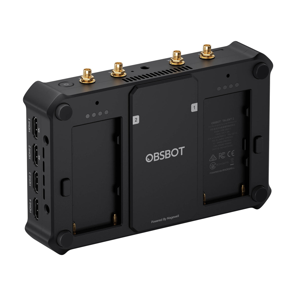 OBSBOT Talent 2 All-in-One Multi-Cam Live Streaming & Production Studio Switcher