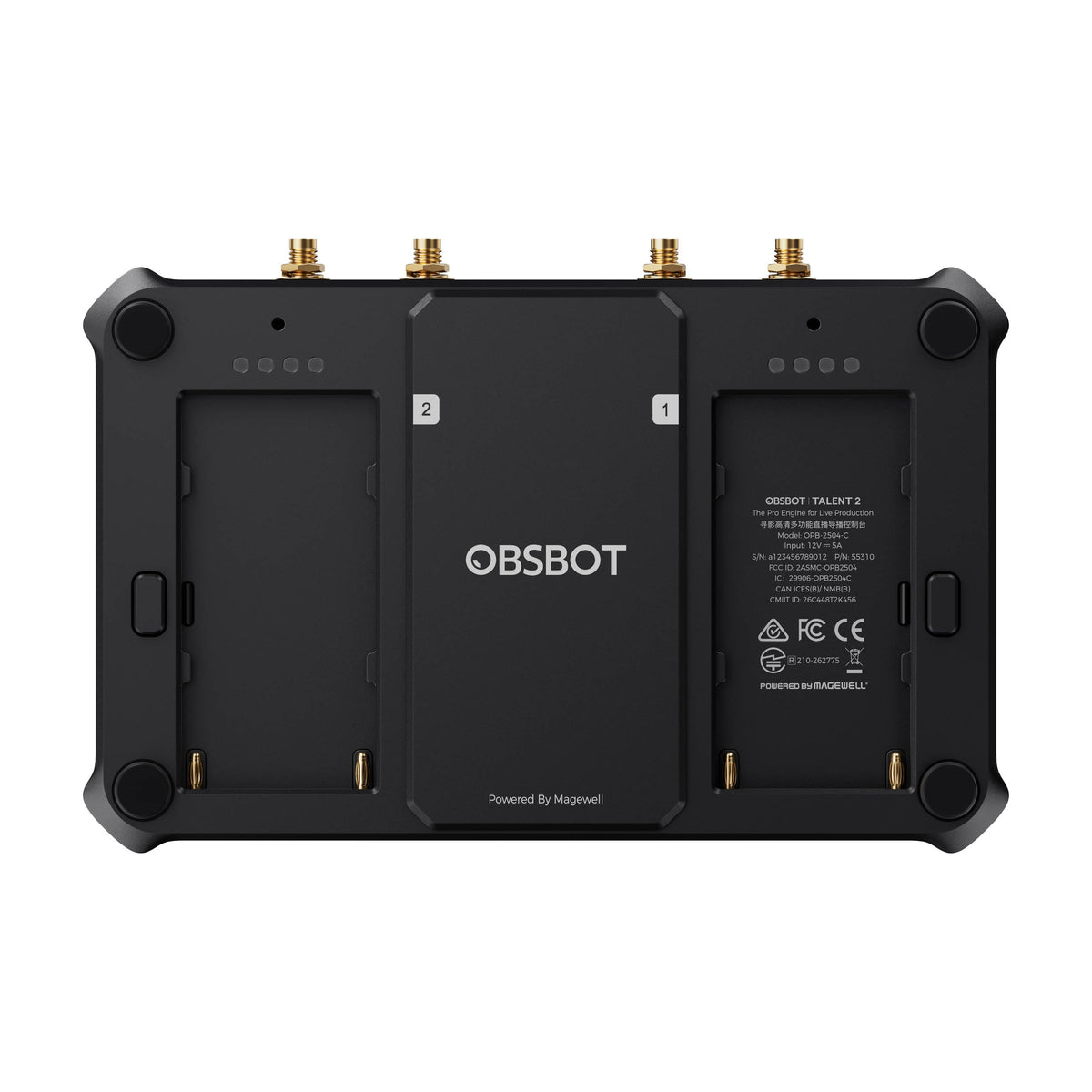 OBSBOT Talent 2 All-in-One Multi-Cam Live Streaming & Production Studio Switcher