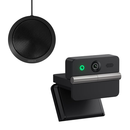 OBSBOT Meet Flip 4K Webcam & HQ Mic Streaming Kit