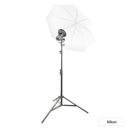 LI-ION580 II Speedlite Shoot-Thru Umbrella Kit For Nikon
