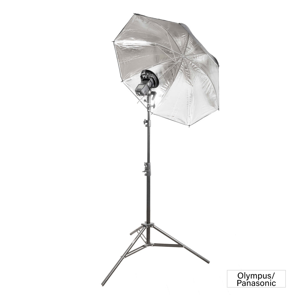 LI-ION580II Speedlite Black/Silver Bounce Umbrella Kit - CLEARANCE