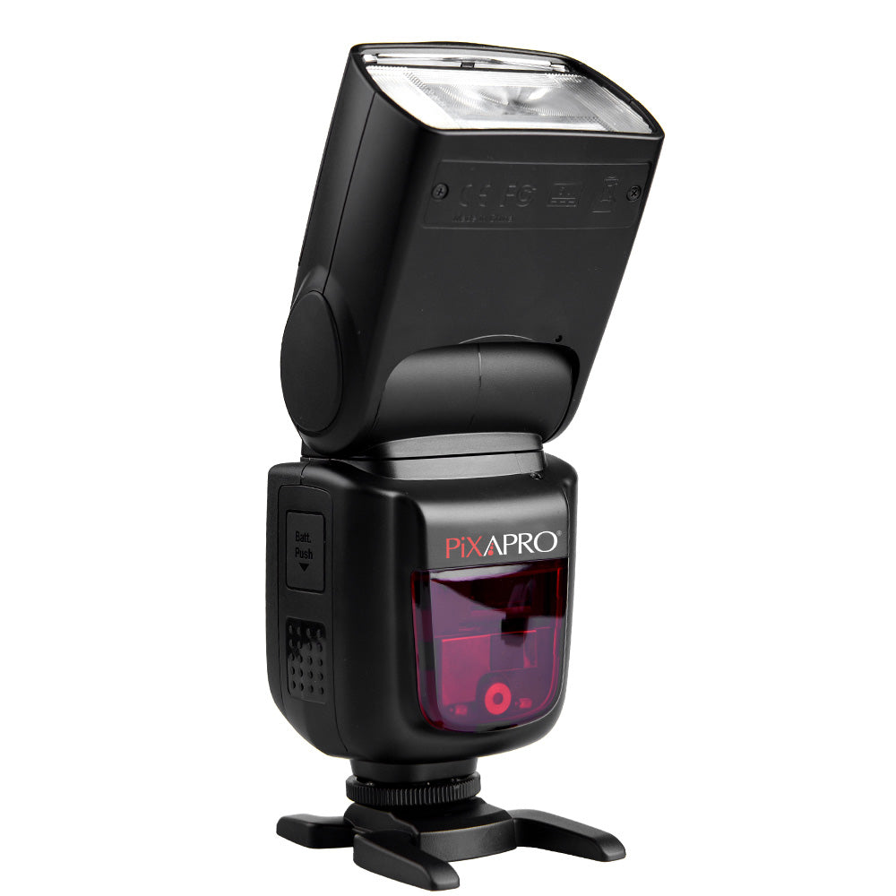 PixaPro TTL Speedlight Flash Photography & Smart Bracket 