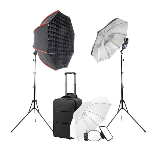 GIO1 High Speed Sync Speedlight Photography Lighting Twin Kit