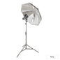 GIO1 Portable Flash Speedlite Umbrella (Black/Silver) Lighting Kit for Sony
