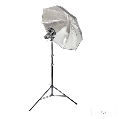 V1 Single Flash Silver Bounce Umbrella Lighting Kit