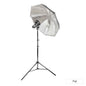 V1 Single Flash Silver Bounce Umbrella Lighting Kit