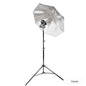 V860III Single Flash Lighting Kit with 40" Silver Bounce Umbrella & Stand