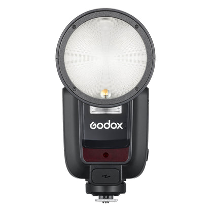 Godox V100 100Ws Round-Head Speedlite Flash Front View