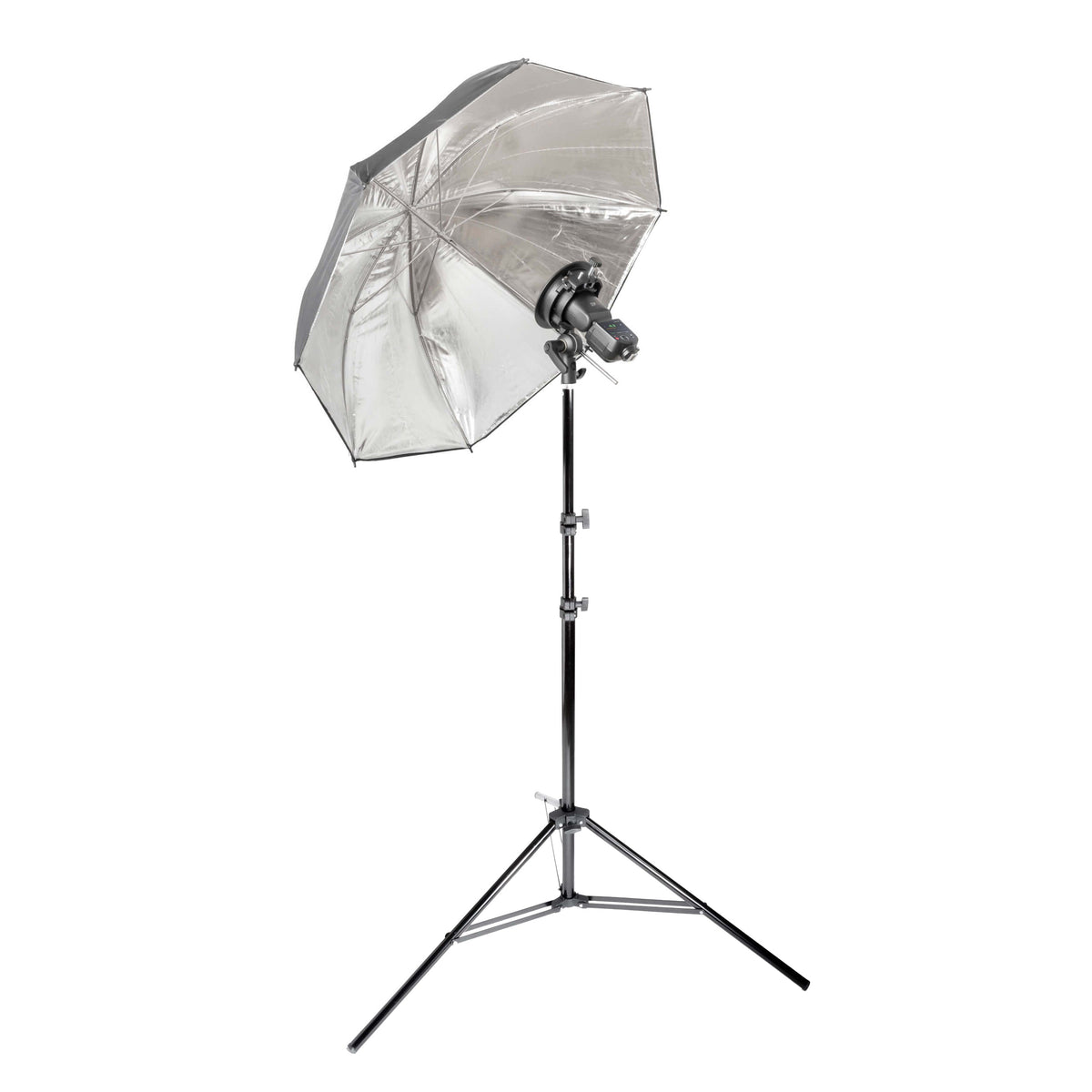 Godox V100 Flash Speedlite Black/Silver Umbrella Single Lighting Kit