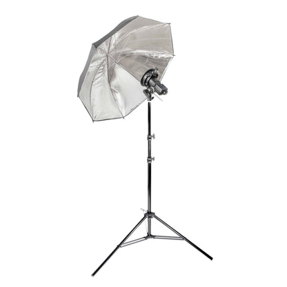 Godox V100 Flash Speedlite Black/Silver Umbrella Single Lighting Kit
