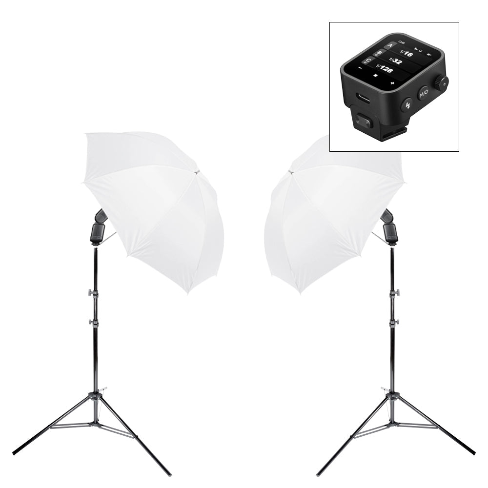 TT685II Off-Camera Student/Beginner Complete Portable Studio Kit Basic Set-Up