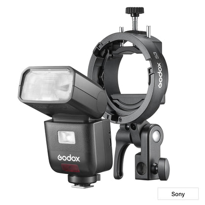 V480 Compact TTL Speedlite & S3 Bowens Bracket Kit Sony