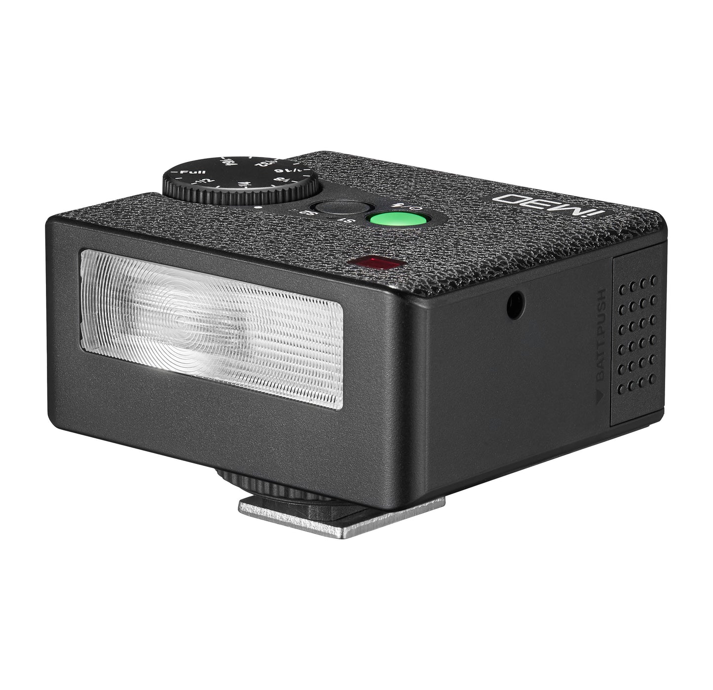 Godox iFlash iM30 Compact Manual Camera Flash Angled Front Left View