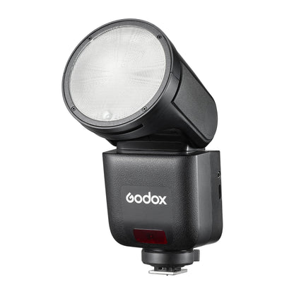 Godox V1 mid (v1mid) Mini Compact Round-Head TTL Speedlite With Touch-Screen Interface