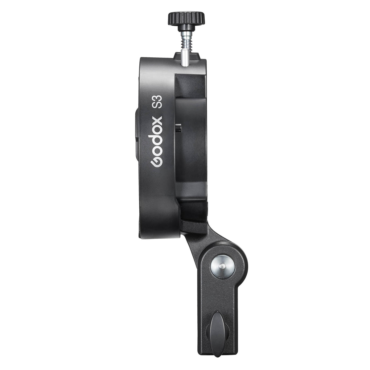 Godox S3 S-Type SMART Speedlite Adapter Bracket Side View
