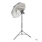 V1Mid Single Flash Silver Bounce Umbrella Lighting Kit