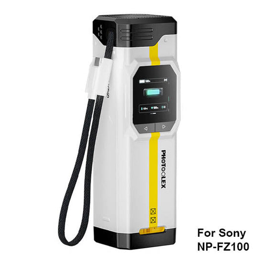 BB Pro Camera Battery Charger and Power Bank for Sony NP-FZ100 Batteries