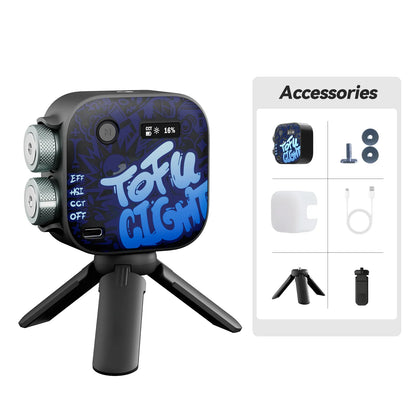 TOFU Black – 6W RGB Pocket Light