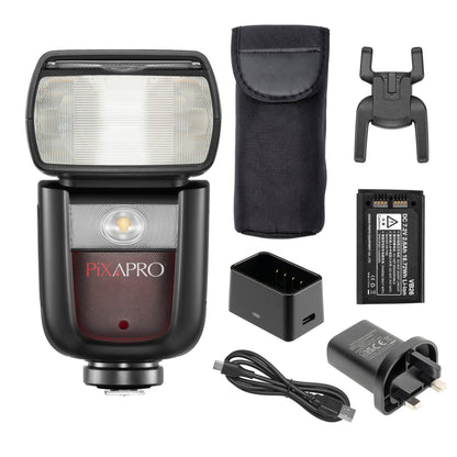 PIXAPRO LI-ION580III Speedlite Box Content
