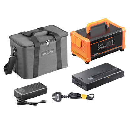 PiXAPRO PowerGenerator800II Box Content