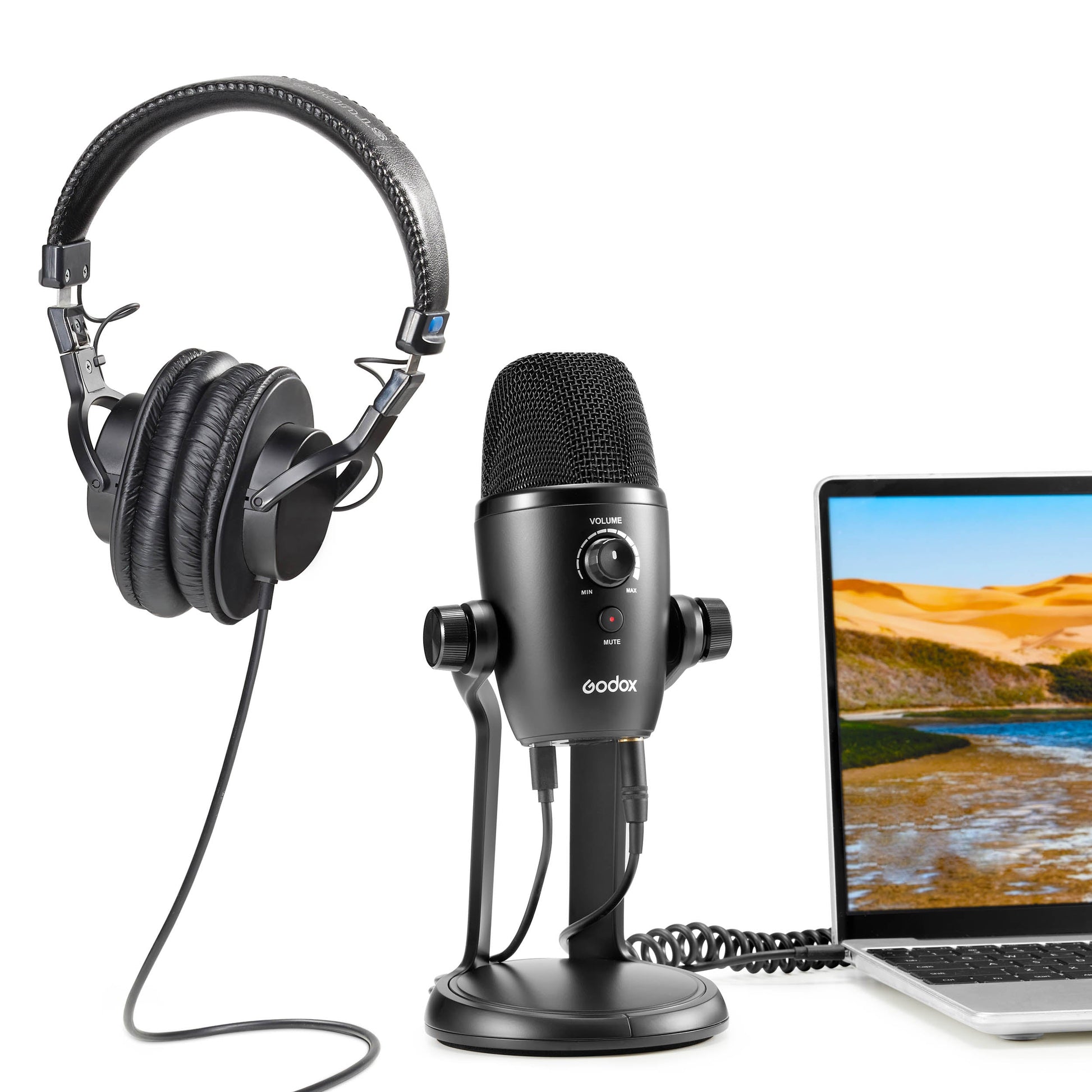UMic82 Multi-Pattern USB Condenser Microphone Bi-Directional 