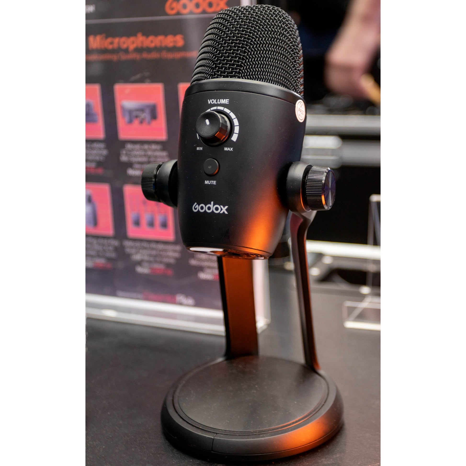 Godox UMic82 Condenser Microphone at the MPTS Show 2023
