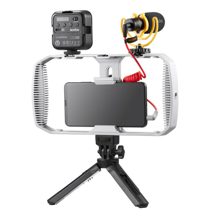 Godox VK1-UC Ultimate Smartphone Video Vlogging Kit compatible with mobile phone and interface lighting