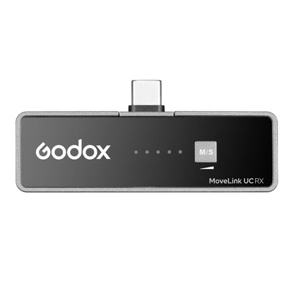 UC RX Receiver for the GODOX MoveLink 2.4GHz Wireless Microphone System