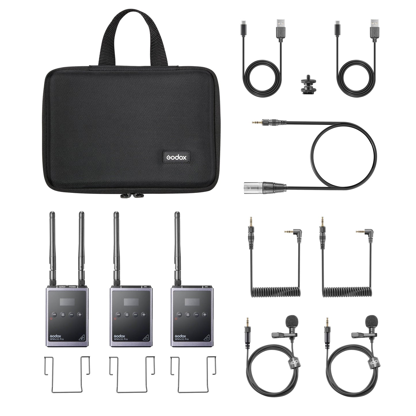 WMicS1 Pro Professional UHF Digital Wireless Microphone System