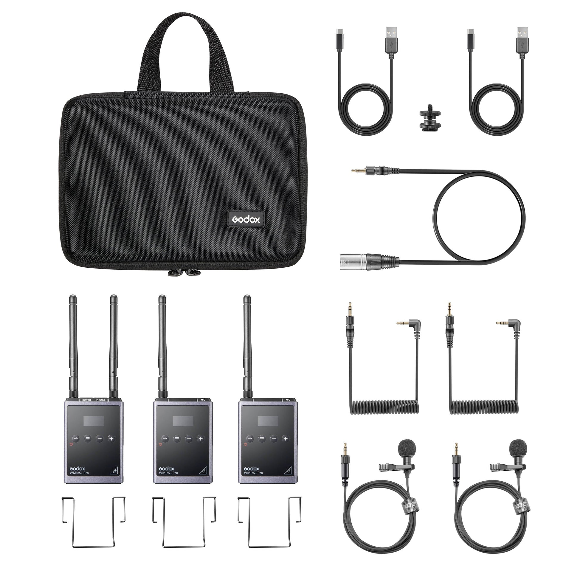 WMicS1 Pro Professional UHF Digital Wireless Microphone System