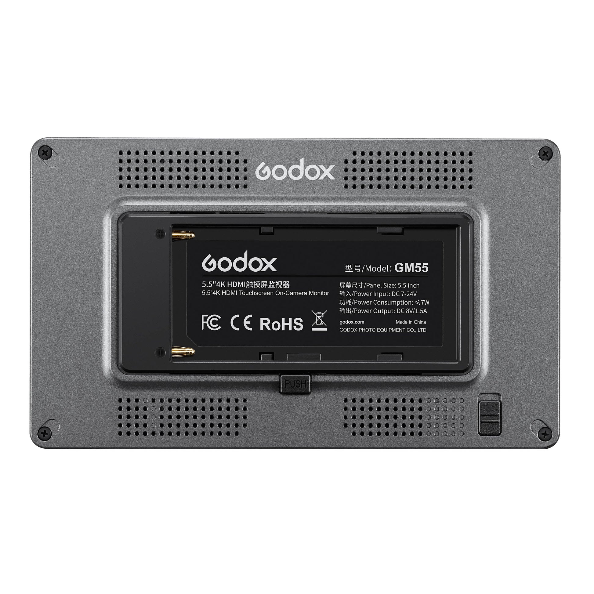 On-Camera Field Monitor with 4K HDMI Output
