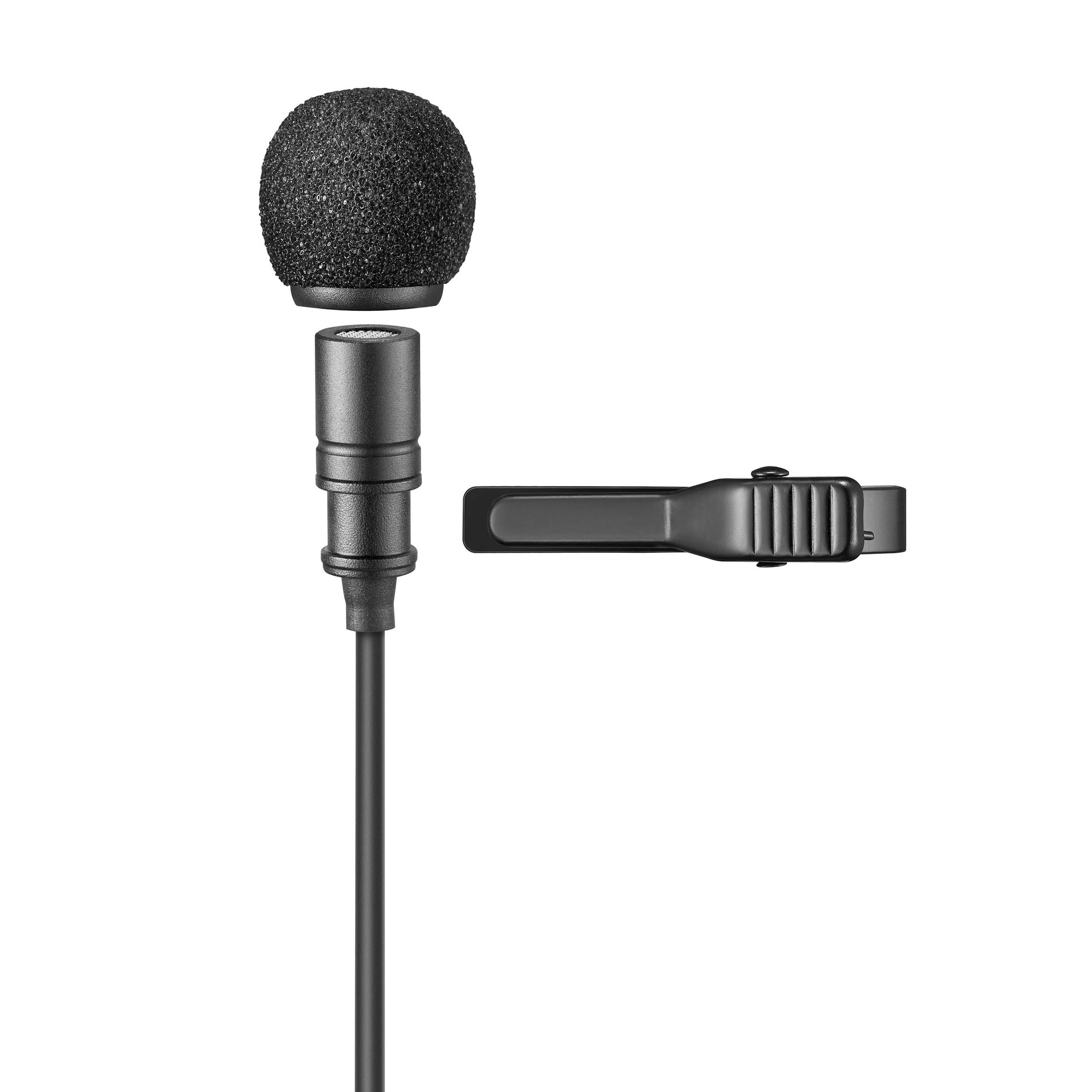 LMD-40C Compact Dual Omnidirectional Lavalier Microphone 