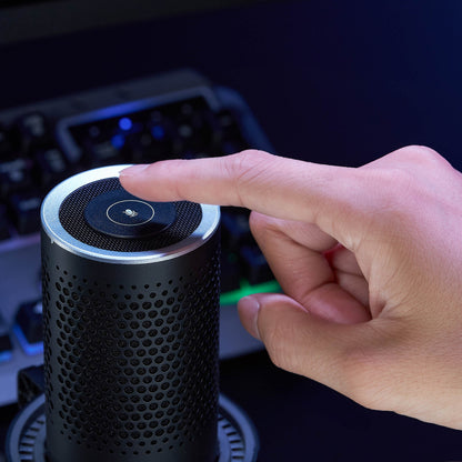 Godox EM68X's touch-sensitive mute button