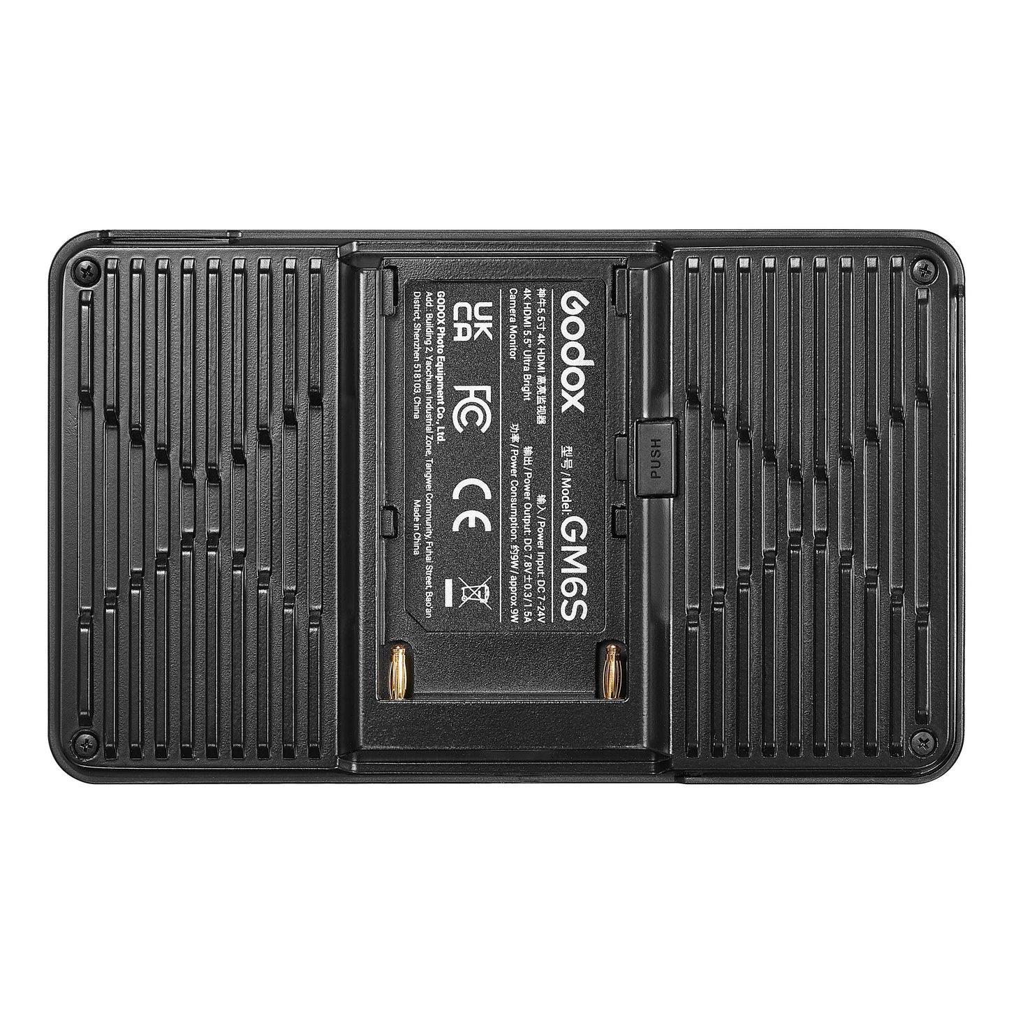 GM6S Ultra-Bright 1200nit On-Camera HDMI Field Monitor with 4K Support