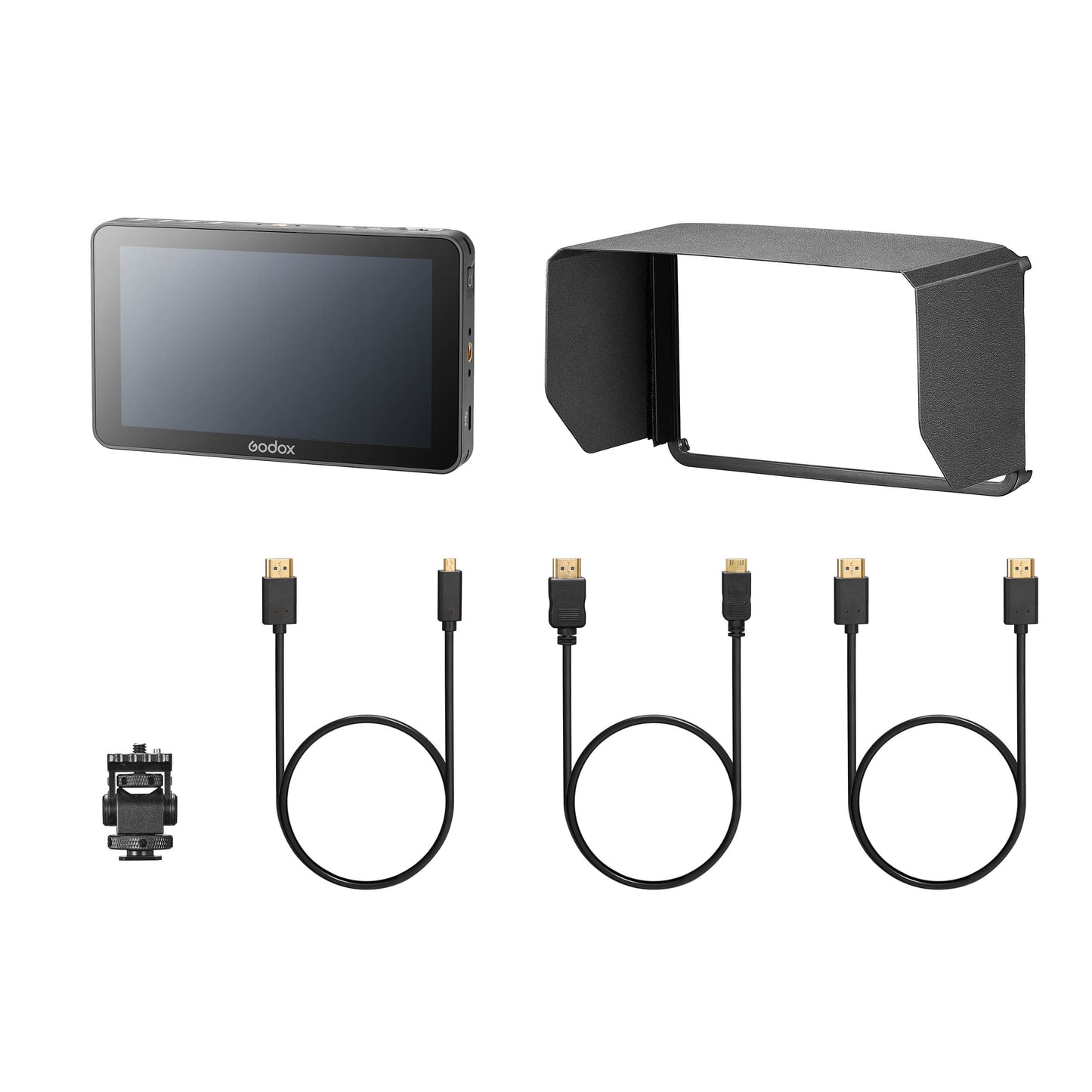 GM6S Ultra-Bright 1200nit On-Camera HDMI Field Monitor with 4K Support