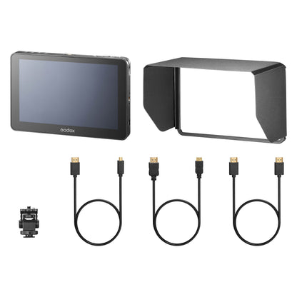 GM7S Ultra-Bright 1200nit 7" On-Camera HDMI Field Monitor with 4K Support