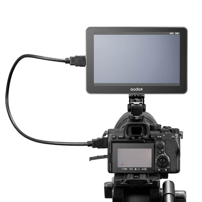 GM7S Ultra-Bright 1200nit 7" On-Camera HDMI Field Monitor with 4K Support