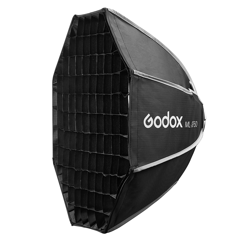 Godox
ML-SF50 50cm Godox-Fitting Octagonal Softbox for GODOX ML-Series and AD300/400Pro with Grid