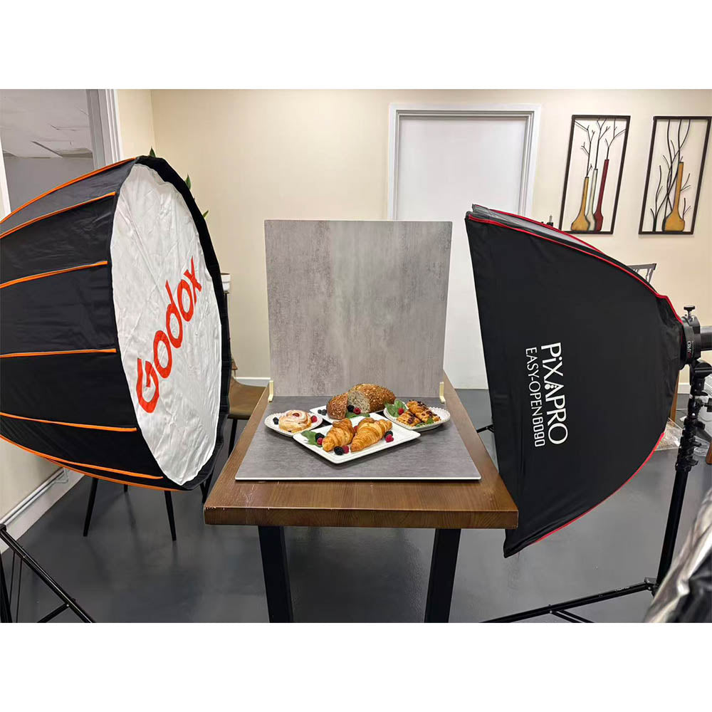 Culinary Creator Pro Kit - High-Output Dual-Flash Lighting for Food & Hospitality Professionals
