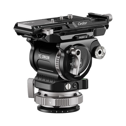 YC Onion CB7 Cedar Fluid Head (Quick Release Version)