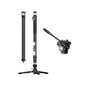 YC Onion Pineta 2.0 Carbon Fibre Tripod Kit with FH60S Fluid Head & Extension Tube