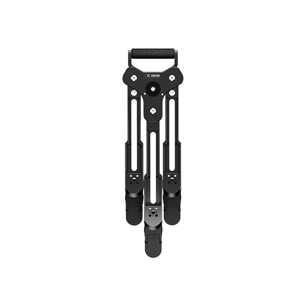 YC Onion Pineta Pro Monopod Dolly Folded View Top Down