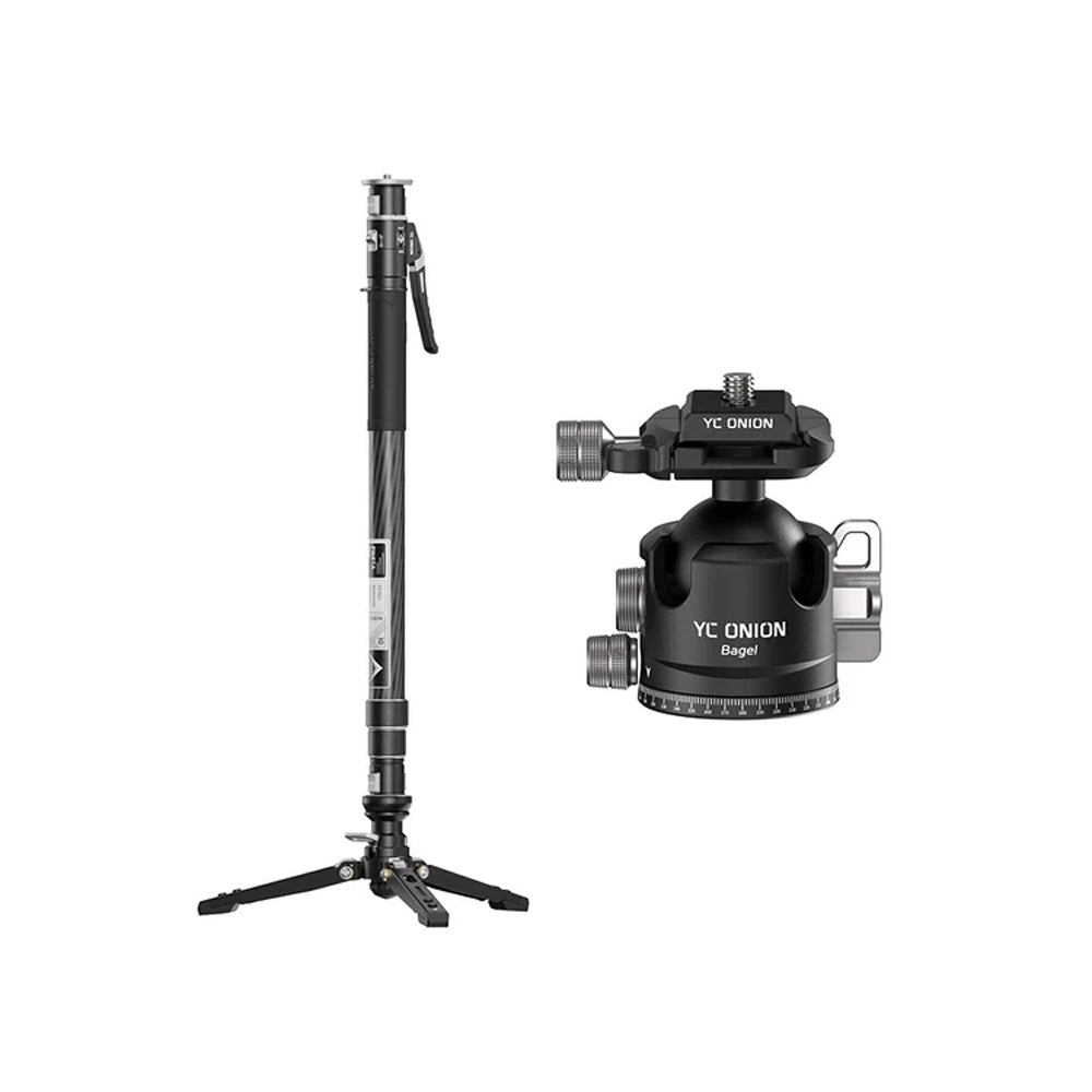 YC Onion Pineta Pro Carbon Fibre Tripod with BC44 Bagel Ball Head Kit