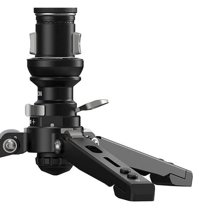 YC Onion Pineta Pro Pedal Base close up on legs