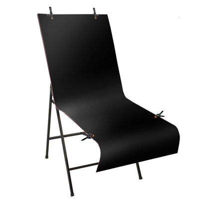 Complete Kit Still Life Shooting Table with 60x130cm PVC Drop & A-Clamps